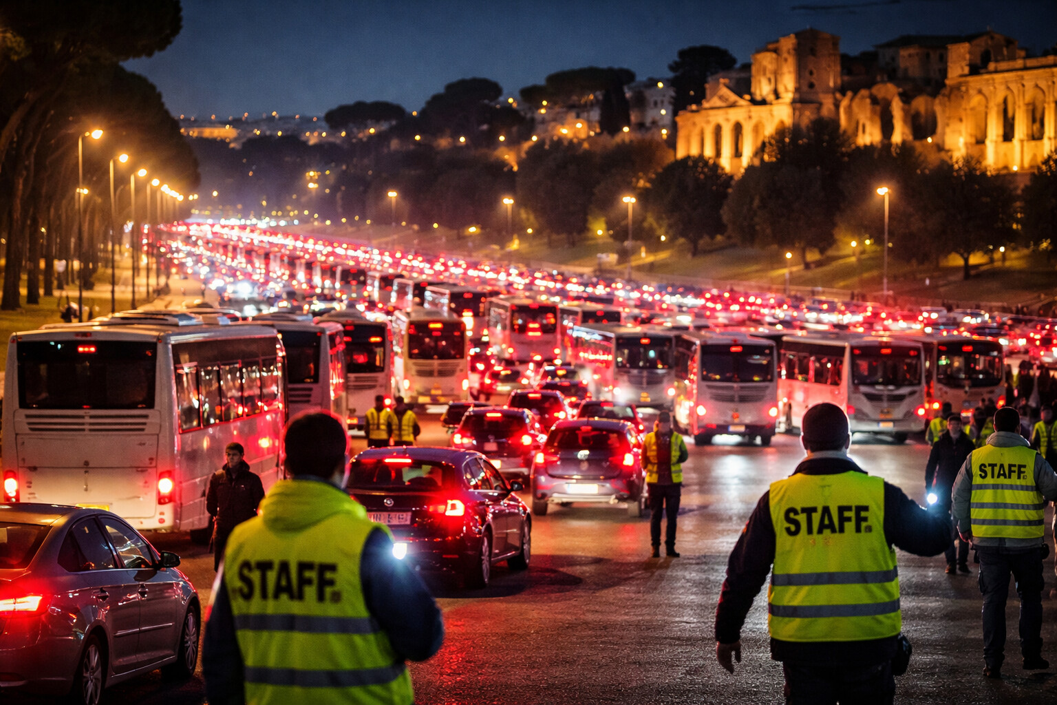 Rientro dopo il match: la checklist serale per non restare bloccati a Roma