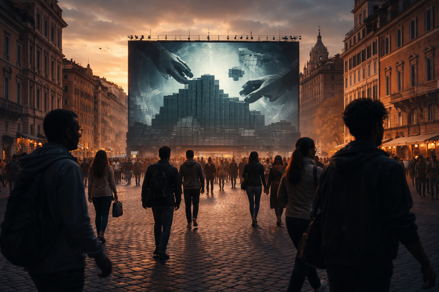 Roma al tempo dei ‘muri digitali’: come la città potrebbe reagire al trailer che mostra la caccia ai migranti