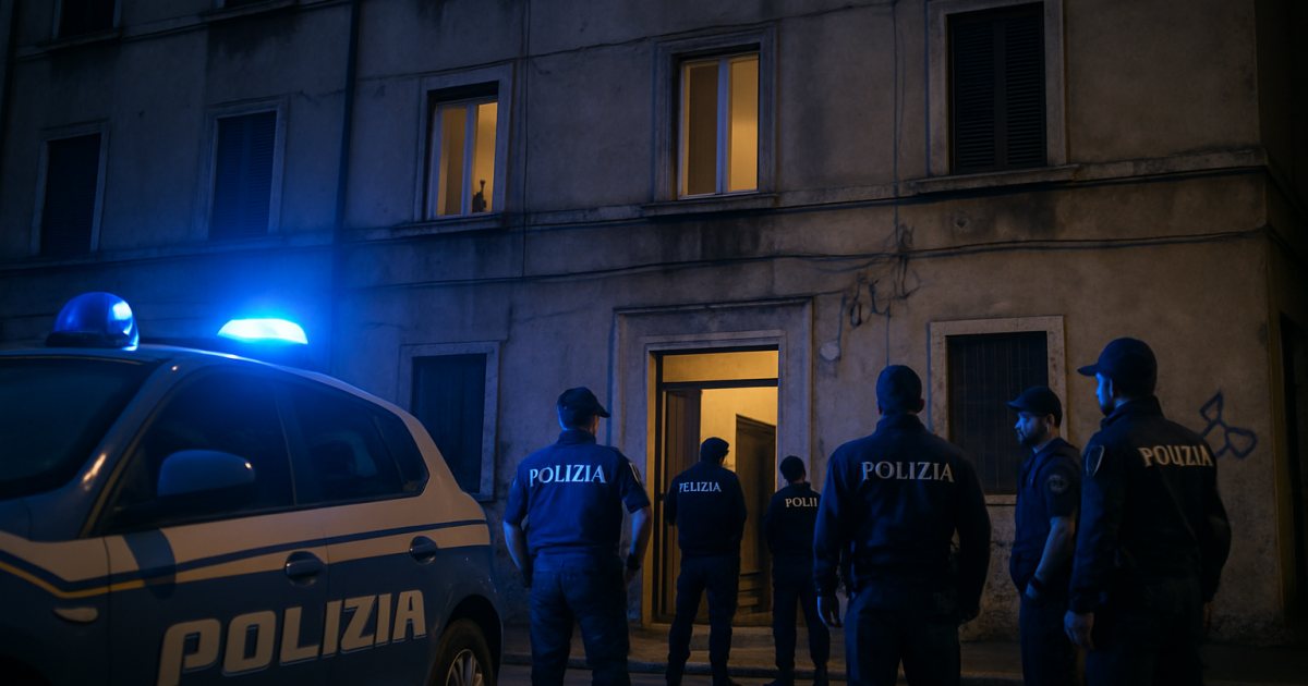 Roma, controlli della Questura in via Cesare Tallone: arresti, fermi e sequestri nello stabile occupato