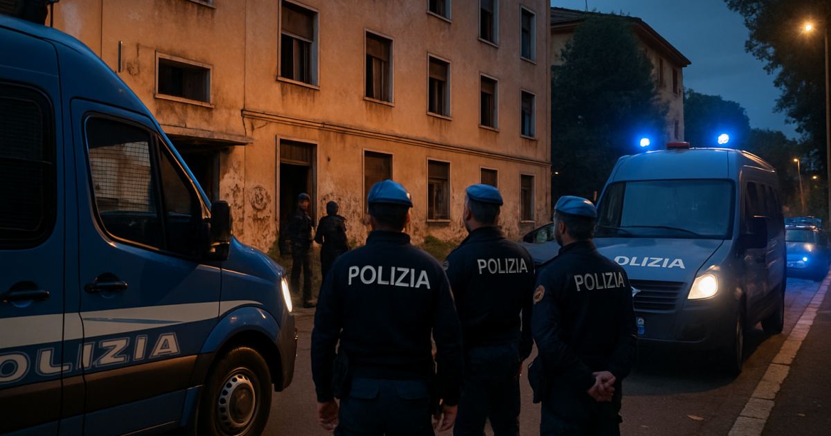 Roma: prosegue l’intervento delle forze dell’ordine nello stabile di via Cesare Tallone