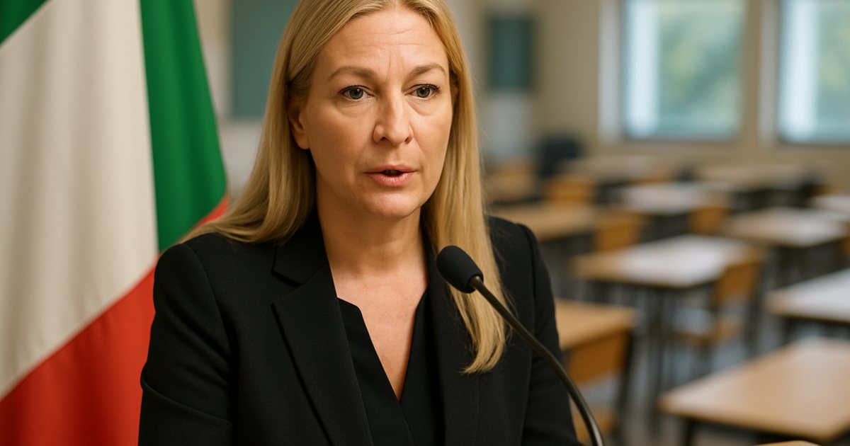 Scuola, Biancofiore: «Bene Meloni e Valditara. Volto scoperto e potenziamento dell’italiano per integrare, non per separare»