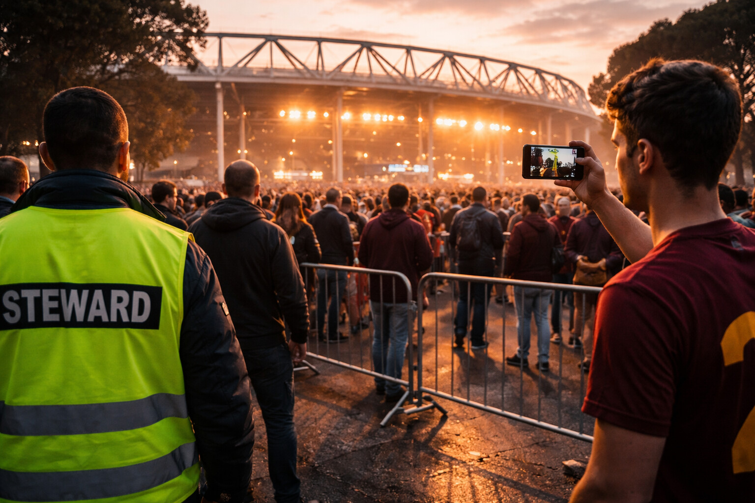 Se lo steward oltrepassa il limite: come e dove segnalare violenze negli stadi di Roma