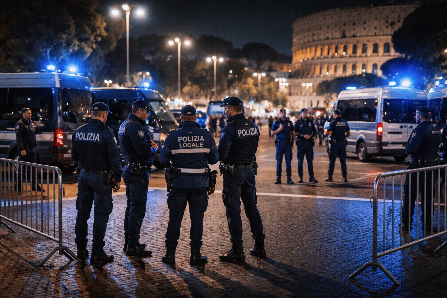 Serate a rischio: la mappa nascosta delle forze dell’ordine a Roma