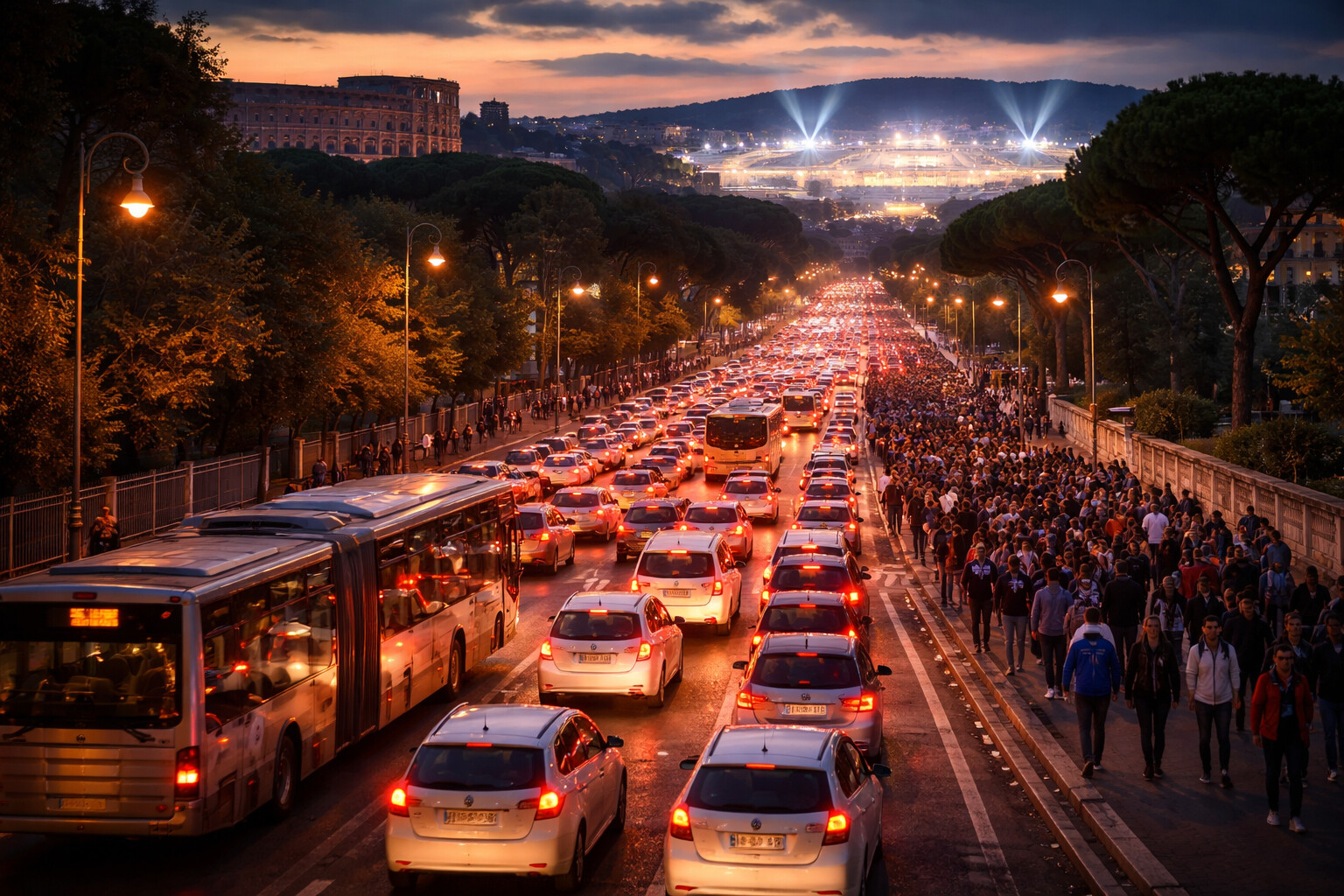Settembre a incastri: come evitare il collasso dei trasporti tra concerti, partite e chiusure metro