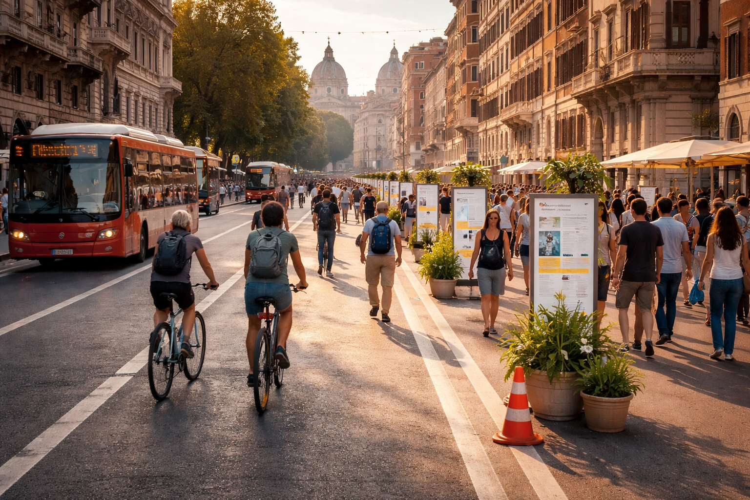 Settimana della mobilità: cento iniziative ma i pendolari chiedono strade che restino