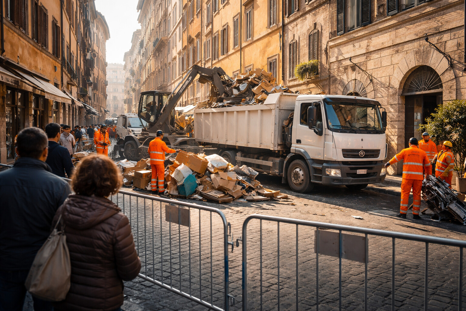 Sgombero in via dei Chiavari, il municipio interviene: tensione nel centro storico