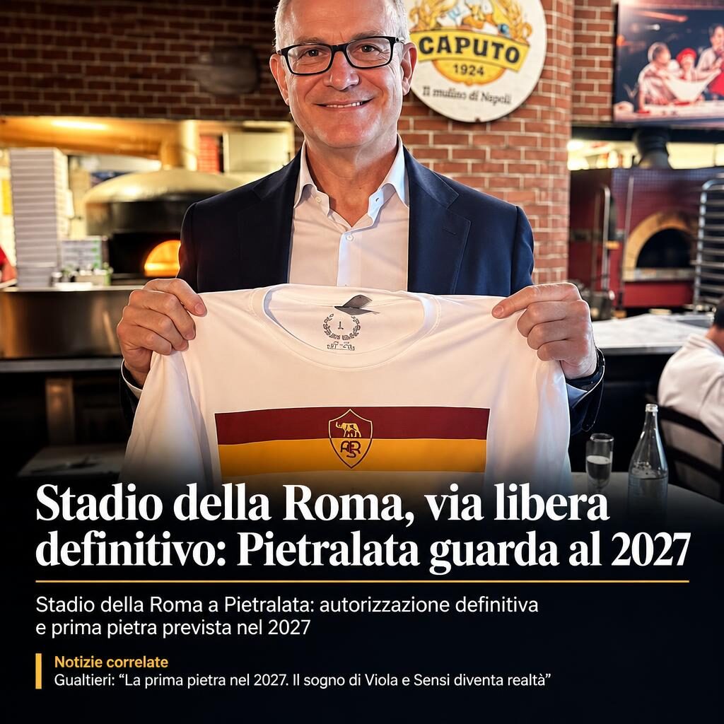 Stadio della Roma, via libera definitivo: Pietralata guarda al 2027
