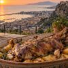 Terracina dall’alto: il Tempio di Giove Anxur e l’abbacchio al forno