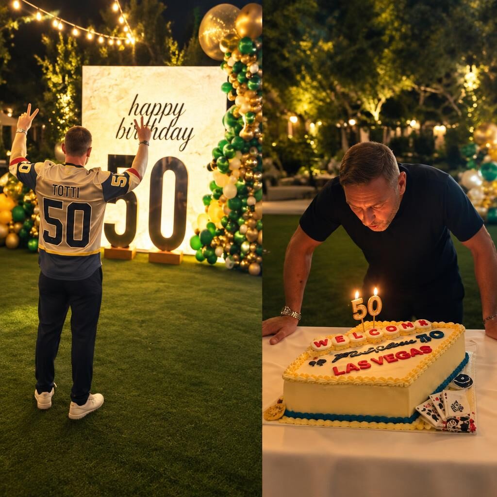 Totti compie 50 anni: a Las Vegas la romanità va in scena