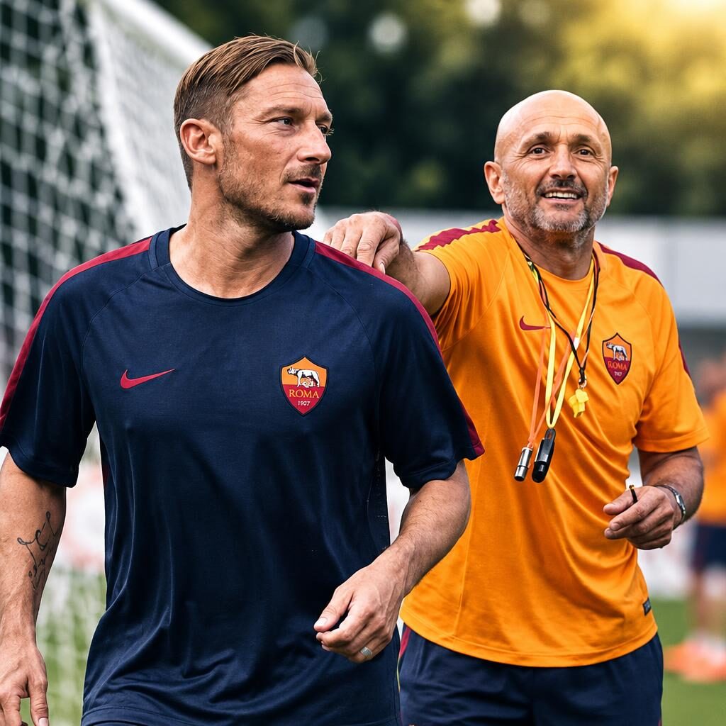 Totti e Spalletti, l’amicizia finita nel gelo: Roma non dimentica
