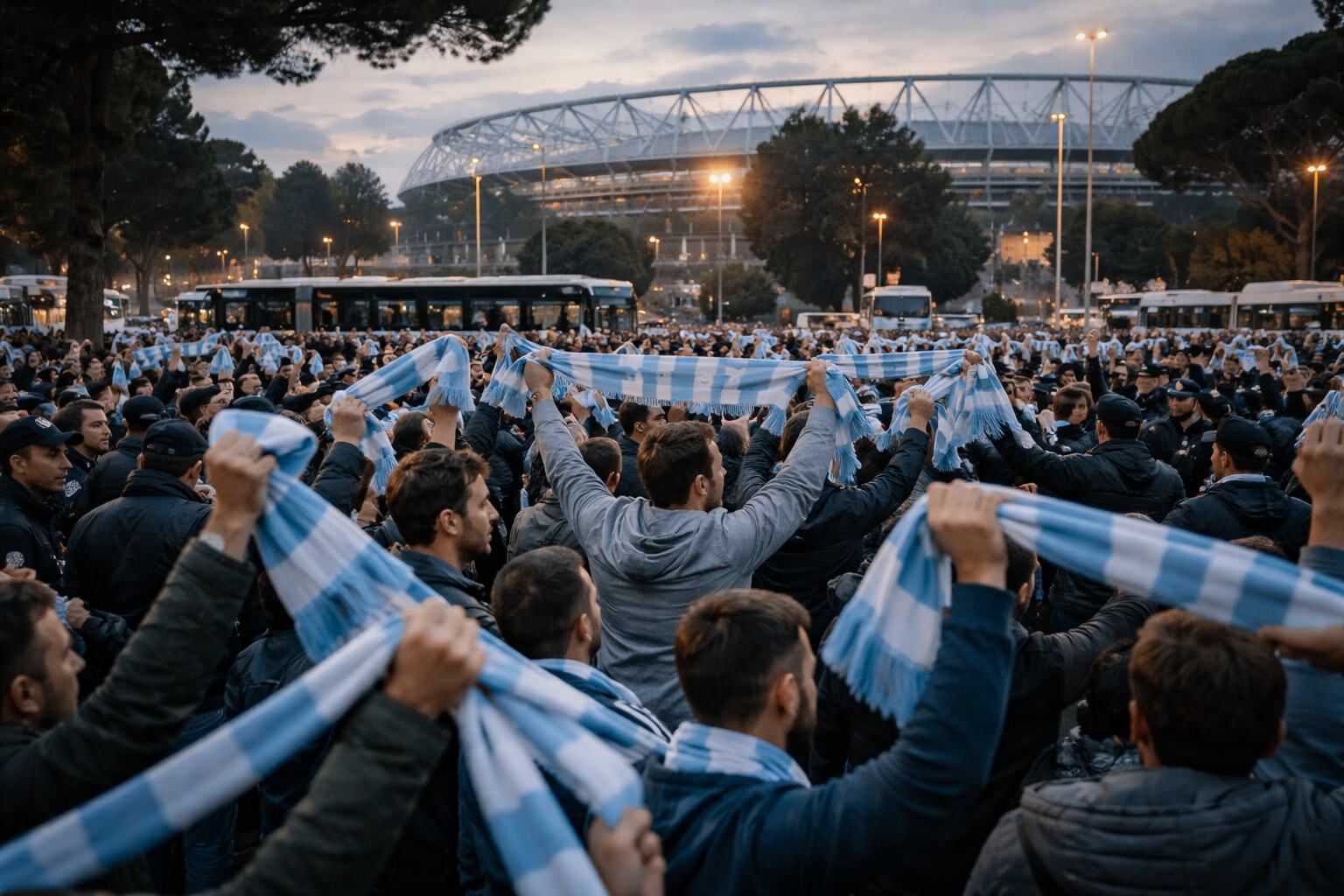 Tra emozione e criticità: come Prefettura e Questura preparano Roma ai tumulti del mercato Lazio