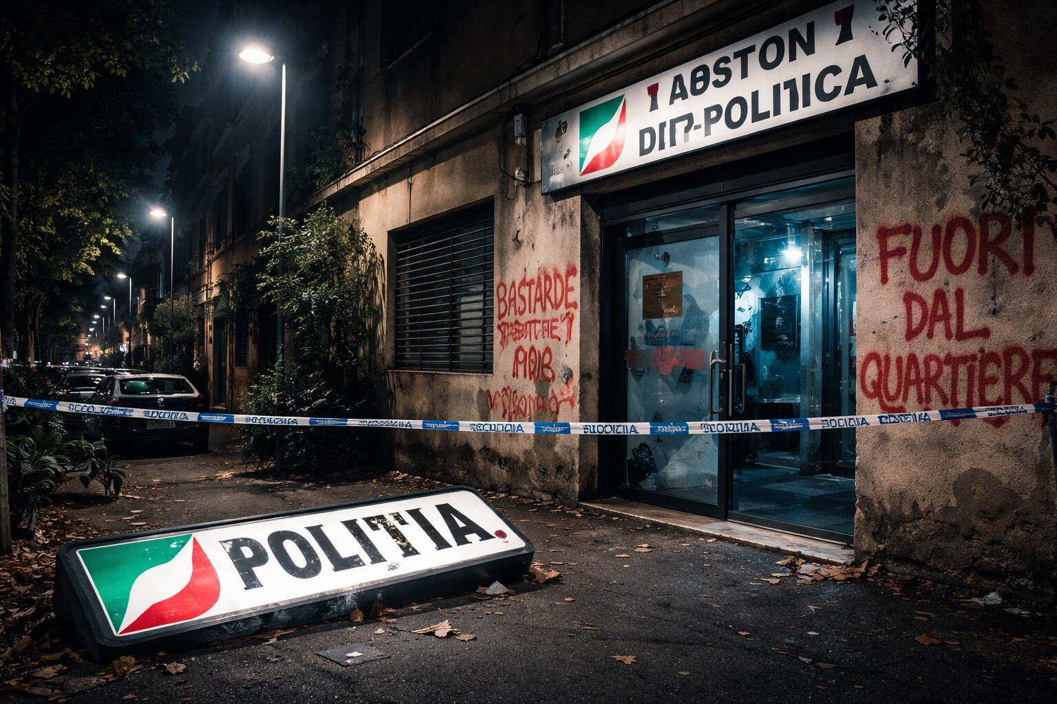Trionfale, sede Pd vandalizzata: la Capitale di fronte al test delle istituzioni