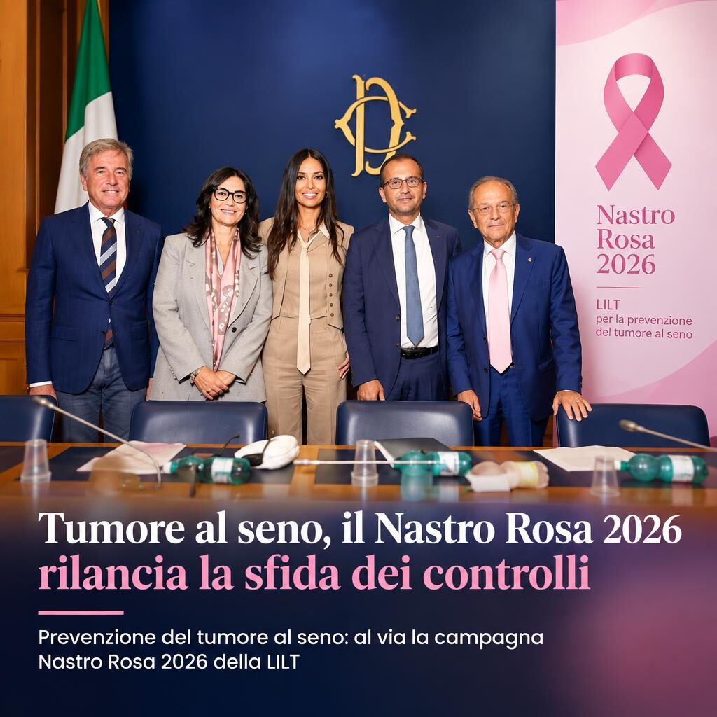 Tumore al seno, il Nastro Rosa 2026 rilancia la sfida dei controlli