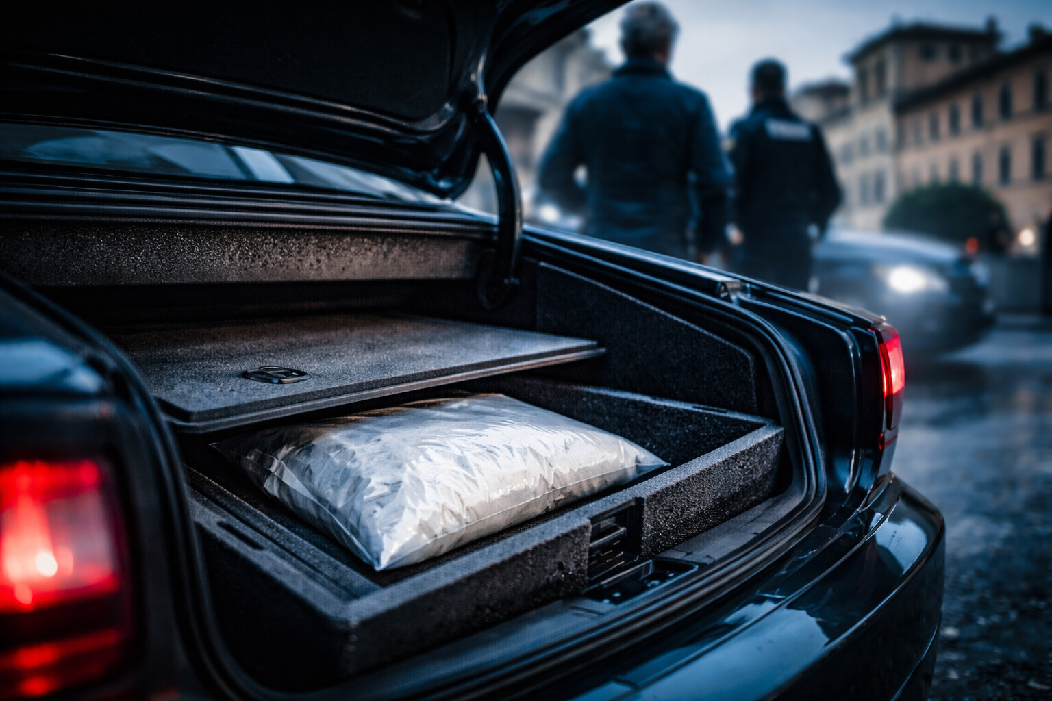 Un chilo di cocaina nel doppiofondo: due arresti e l’auto conferma il ruolo delle vetture private nel mercato romano