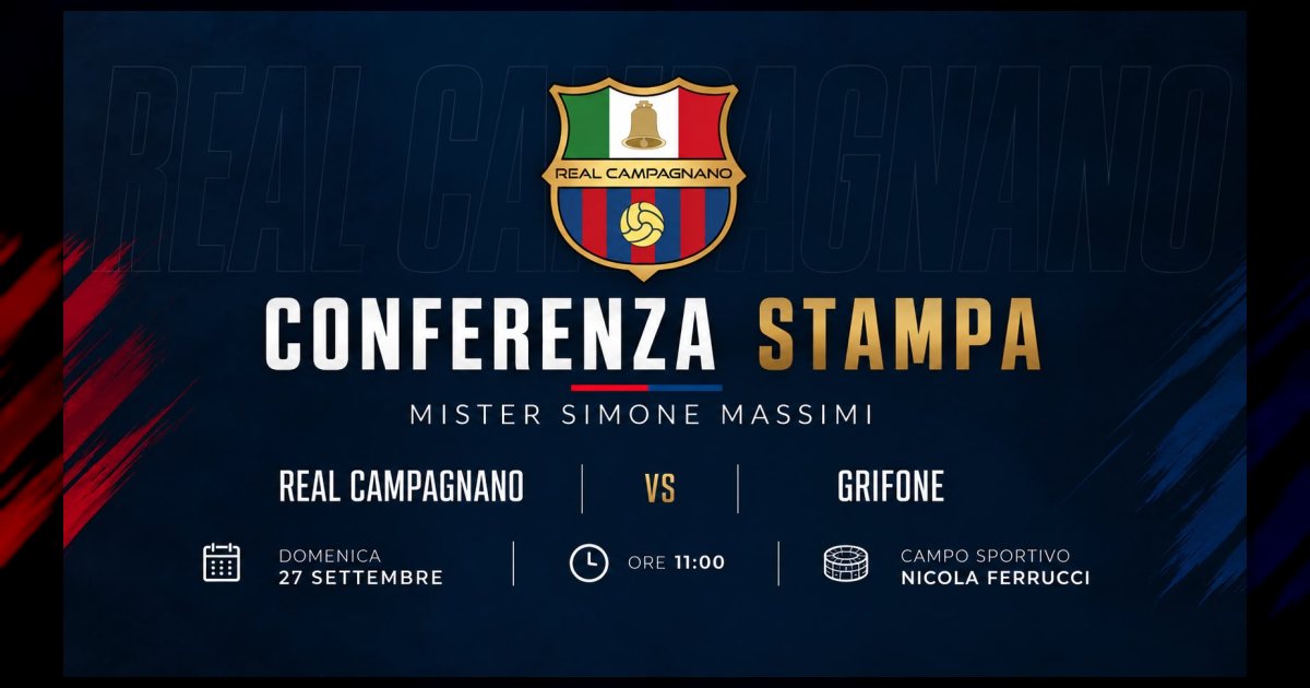 Real Campagnano, Massimi alla vigilia del Grifone: «Serve identità, non essere schiavi del risultato»