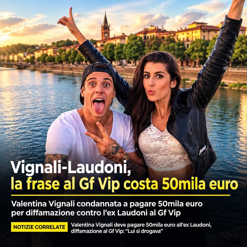 Vignali-Laudoni, la frase al Gf Vip costa 50mila euro