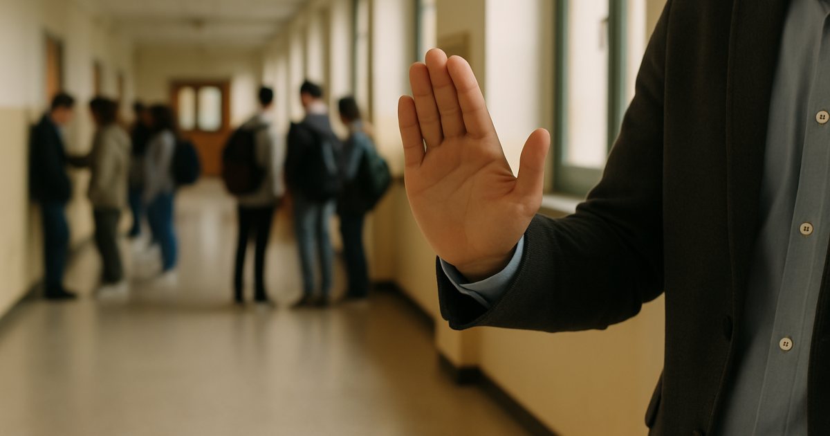 Violenza a scuola: appello per la tutela del minore che intervenne in difesa di un insegnante