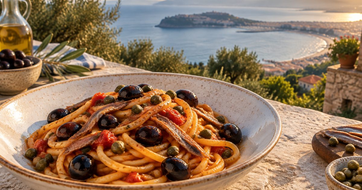 A Formia le olive di Gaeta incontrano il Mediterraneo in padella