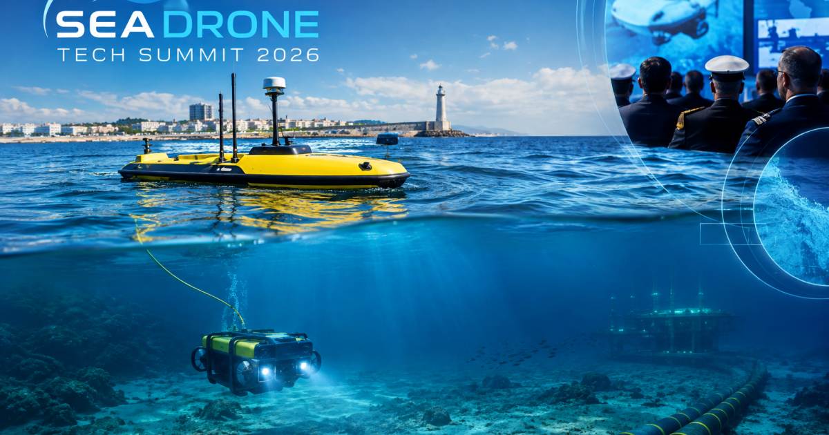 A Ostia il 5° Congresso Nazionale sui Droni Marini: Sea Drone Tech Summit 2026