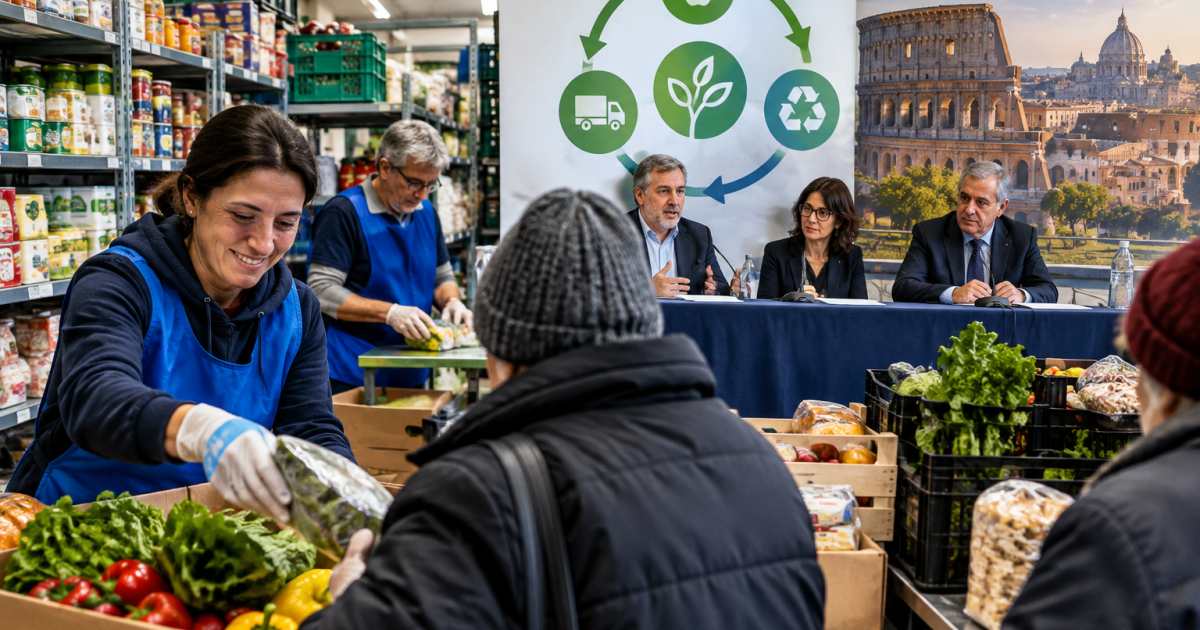 ACLI Roma e Lazio: approvata una nuova legge regionale per contrastare gli sprechi e promuovere l’economia alimentare circolare