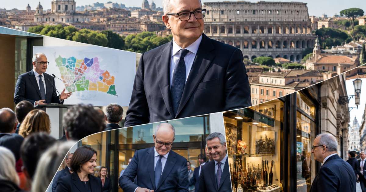 Agenda del sindaco Gualtieri per giovedì 22 ottobre 2026: presentazione della Mappa Città Educante, inaugurazione del centro NODE e visita al negozio Davide Cenci