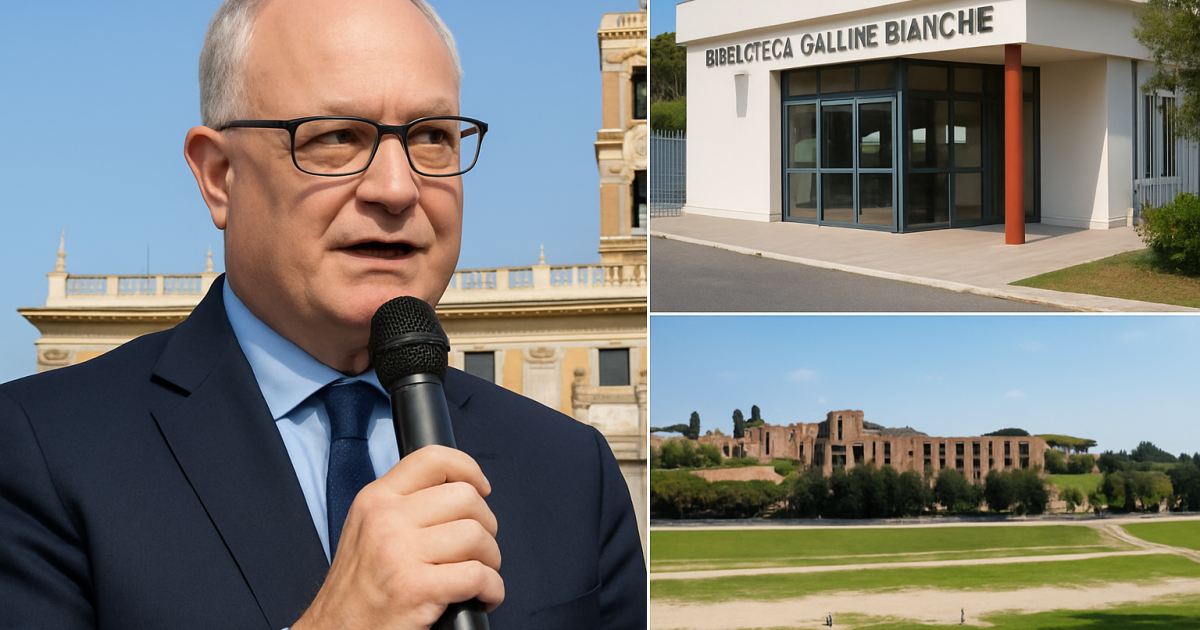 Agenda del sindaco Gualtieri per giovedì 8 ottobre 2026: tre appuntamenti pubblici a Roma