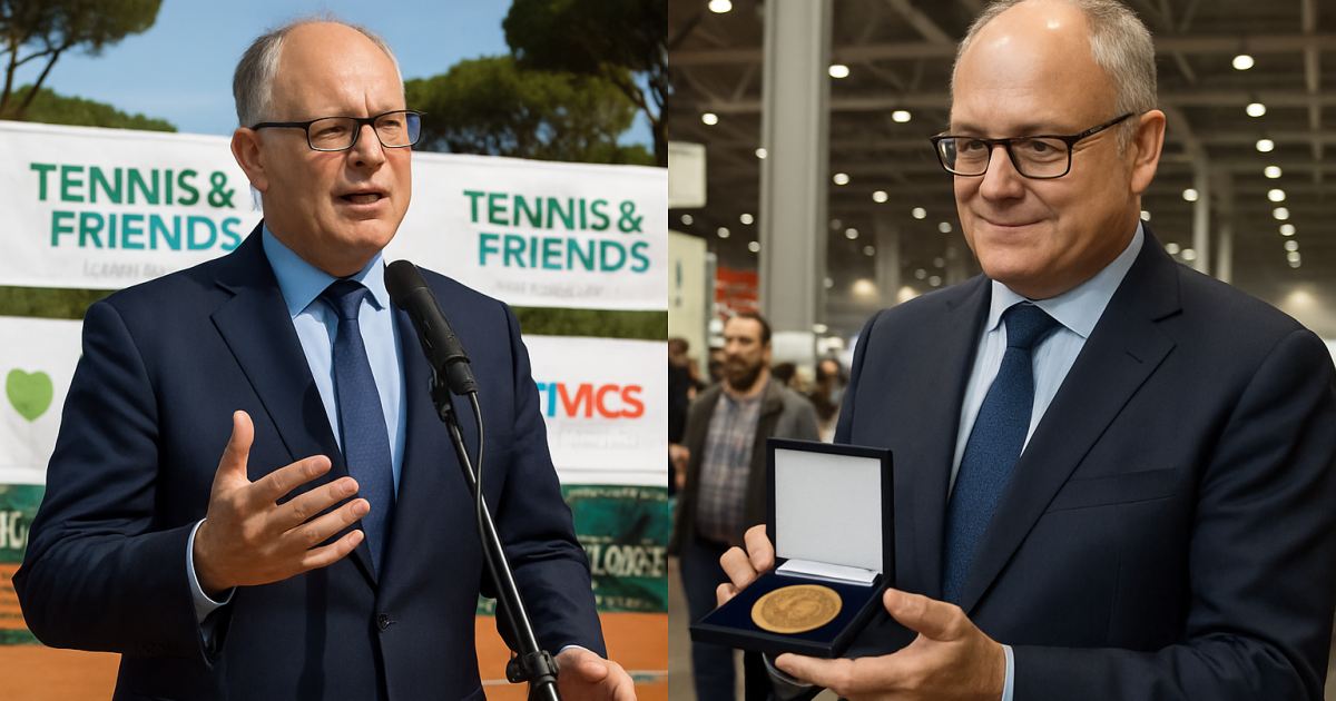 Agenda del sindaco Gualtieri: Tennis&Friends e Romics, gli impegni di sabato 3 ottobre 2026