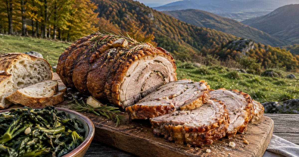 Amatrice e i Monti della Laga: la porchetta dei Castelli tra boschi e pascoli