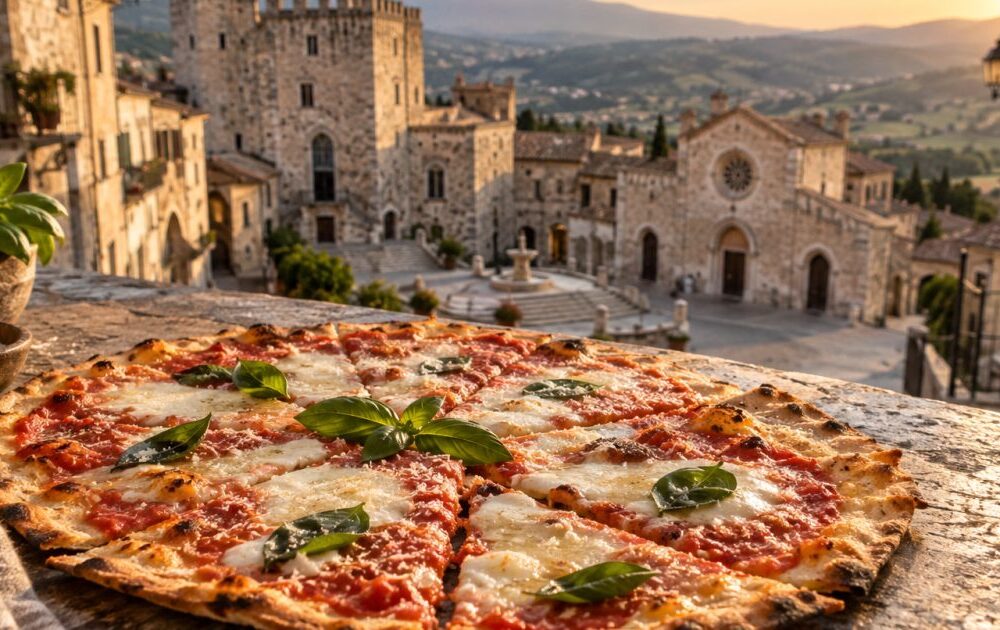 Anagni e i borghi della Ciociaria: la pizza scrocchiarella tra pietra, piazze e memoria urbana