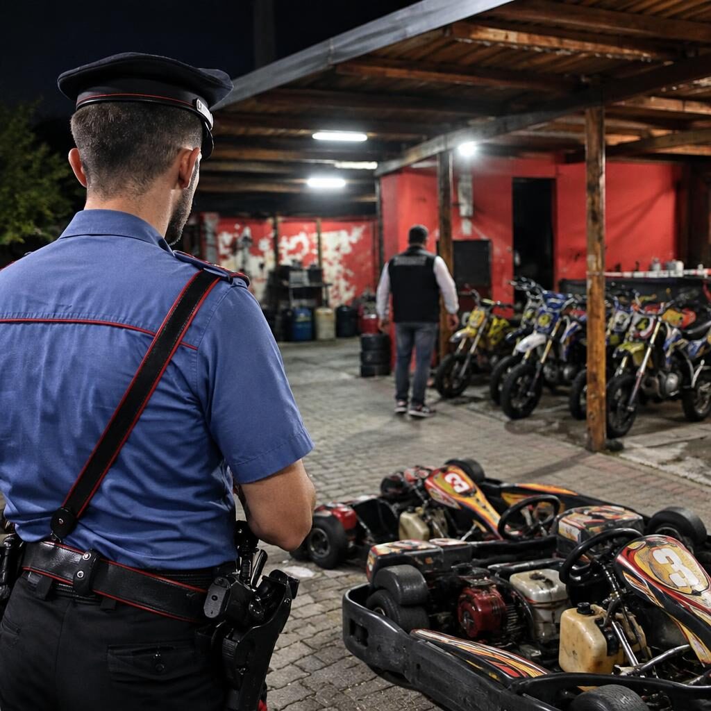 Aprilia, il kartodromo nella rete dello spaccio: tre arresti
