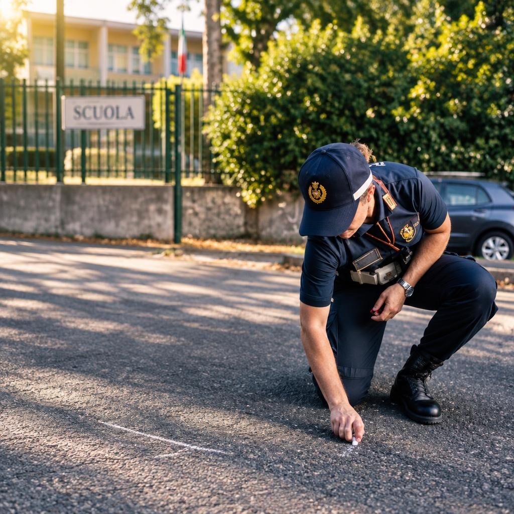 Bambino investito a San Basilio: fuga davanti alla scuola, denunciato