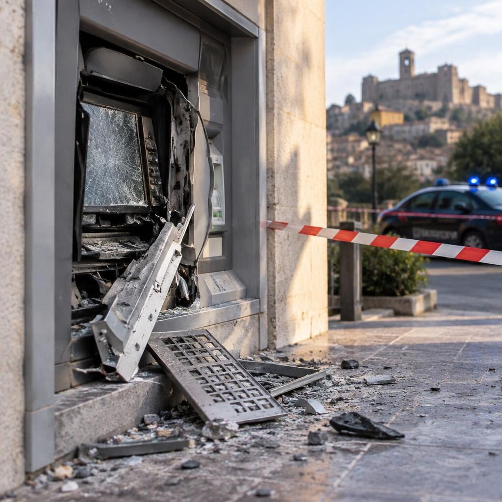 Bancomat esploso a Caprarola, la domanda scomoda sulla sicurezza