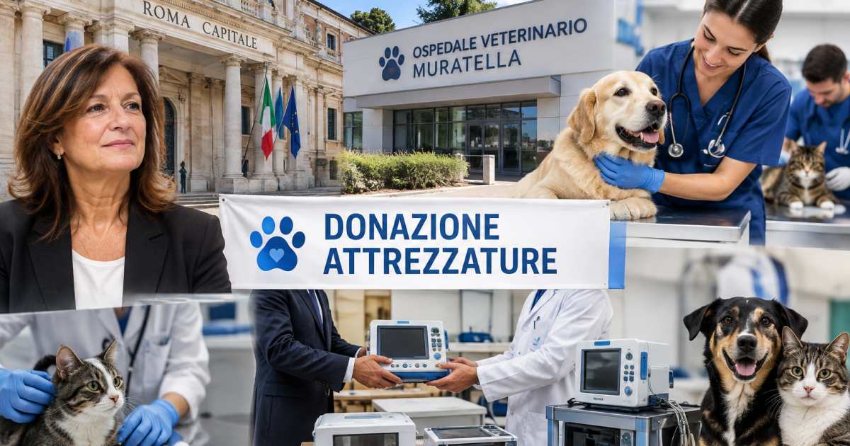 Bando di Roma Capitale per donazione di attrezzature all’Ospedale veterinario di Muratella: Prestipino plaude l’iniziativa