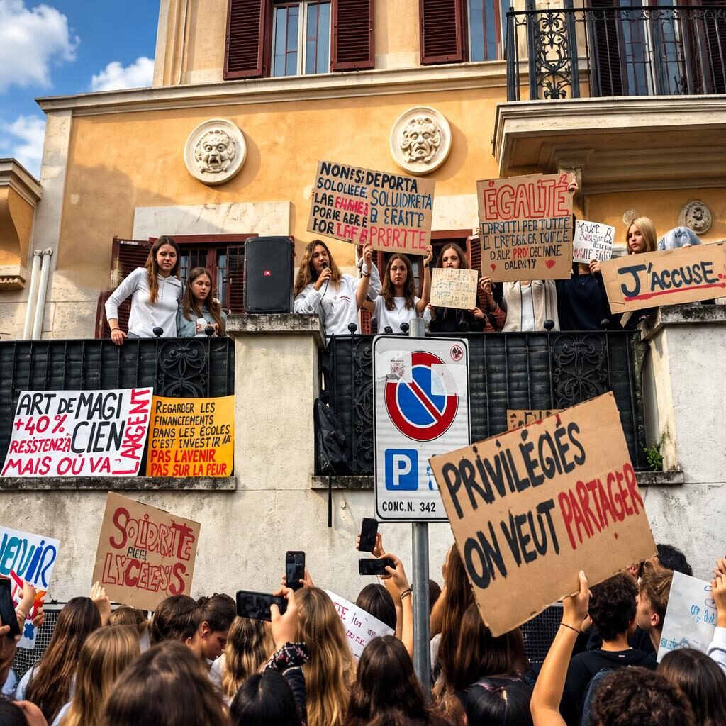 Blitz all’Amaldi, la scuola nel mirino della propaganda anti-immigrati