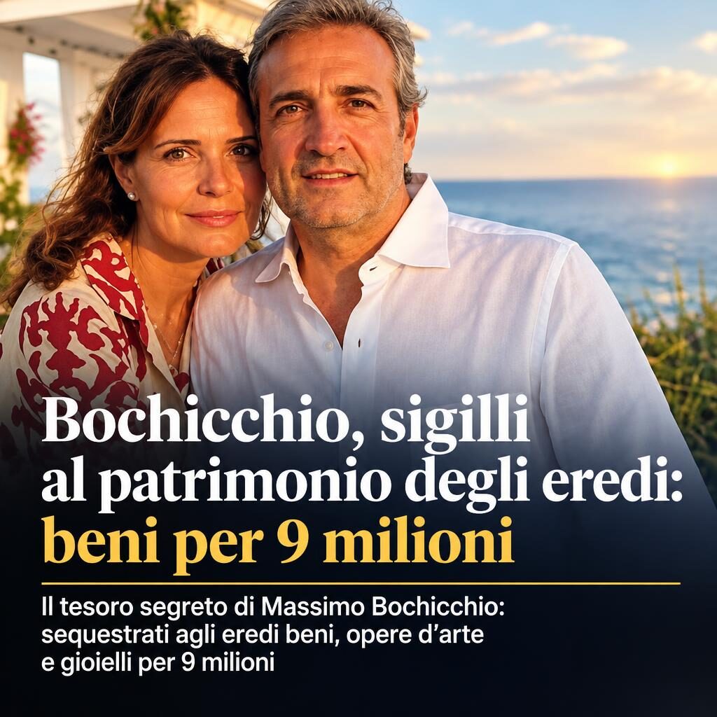 Bochicchio, sigilli al patrimonio degli eredi: beni per 9 milioni