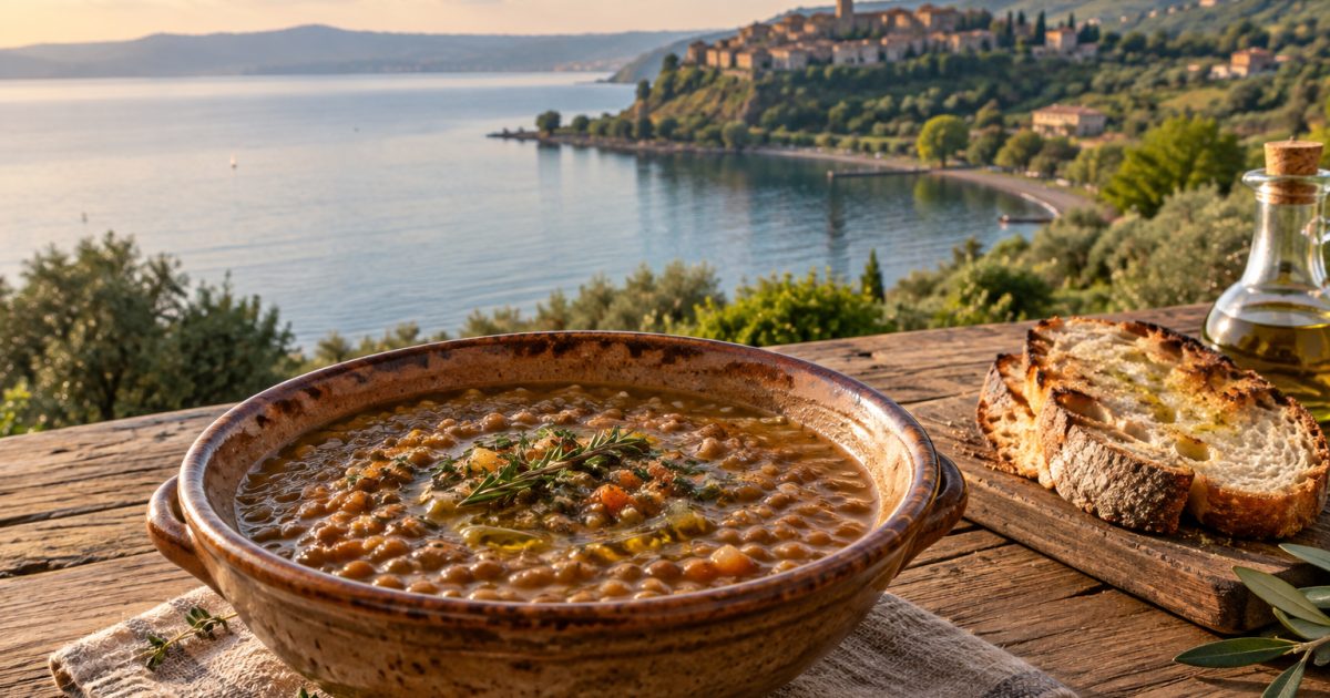 Bolsena e le lenticchie di Onano: una zuppa tra lago, colline e Tuscia