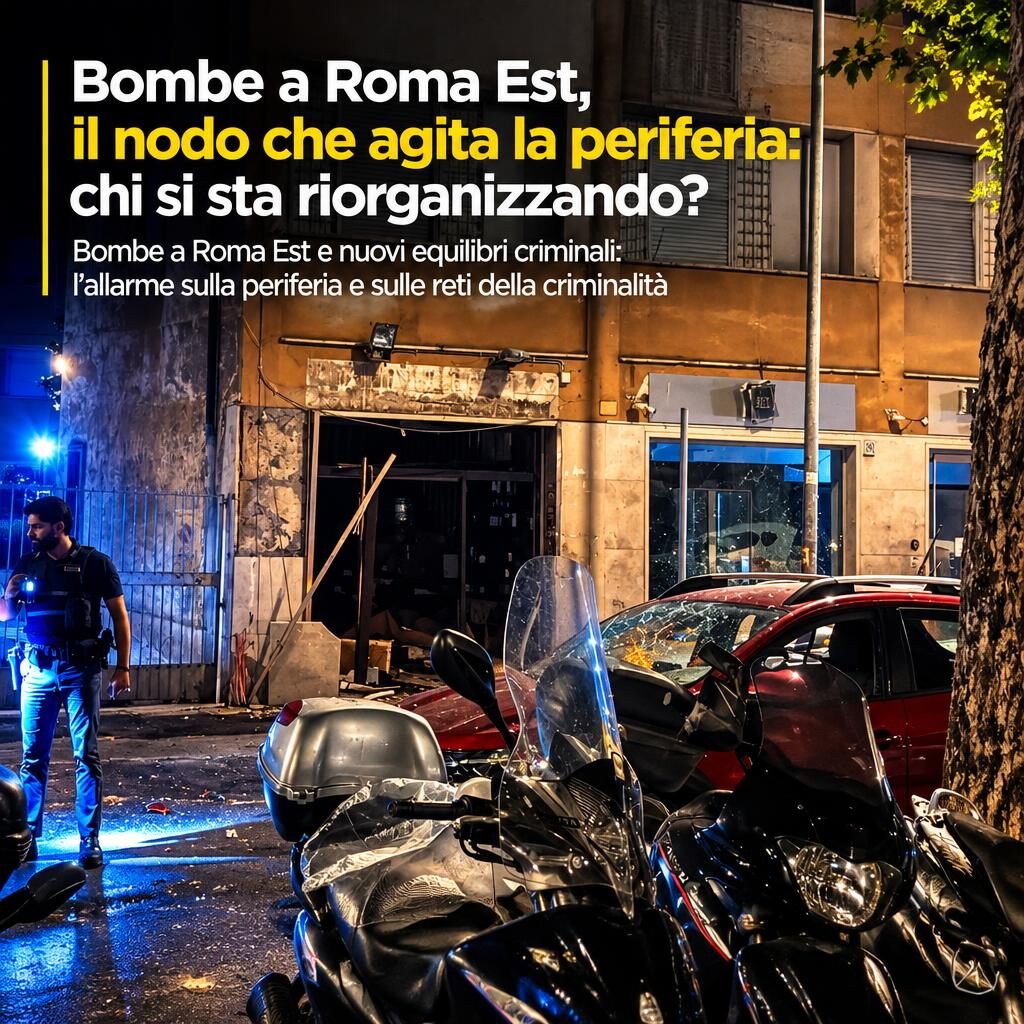 Bombe a Roma Est, il nodo che agita la periferia: chi si sta riorganizzando?