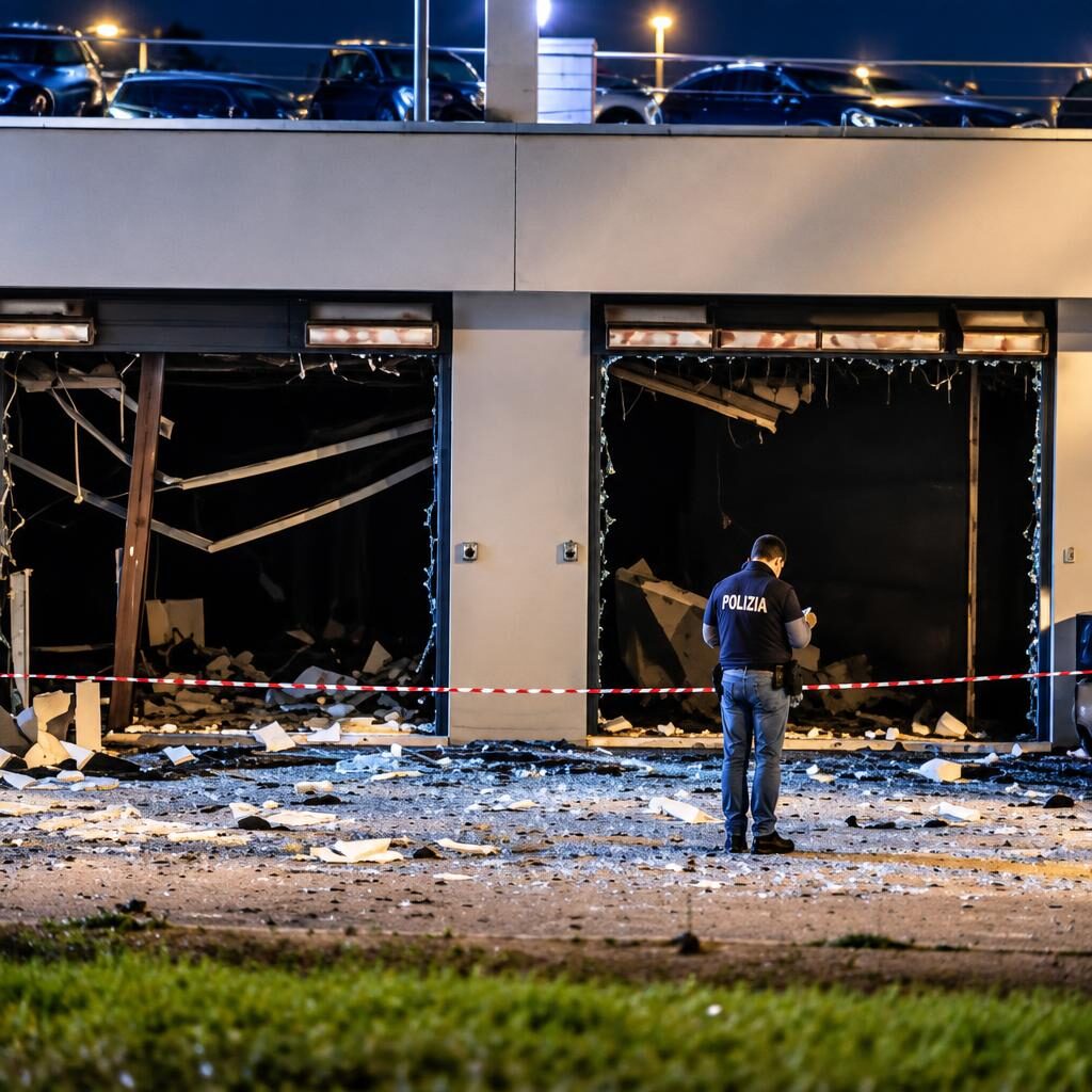 Borghesiana, nuova esplosione all’autonoleggio: il nodo delle intimidazioni