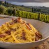 Carbonara ai Castelli Romani: il gusto di Roma tra vigne e colline vulcaniche