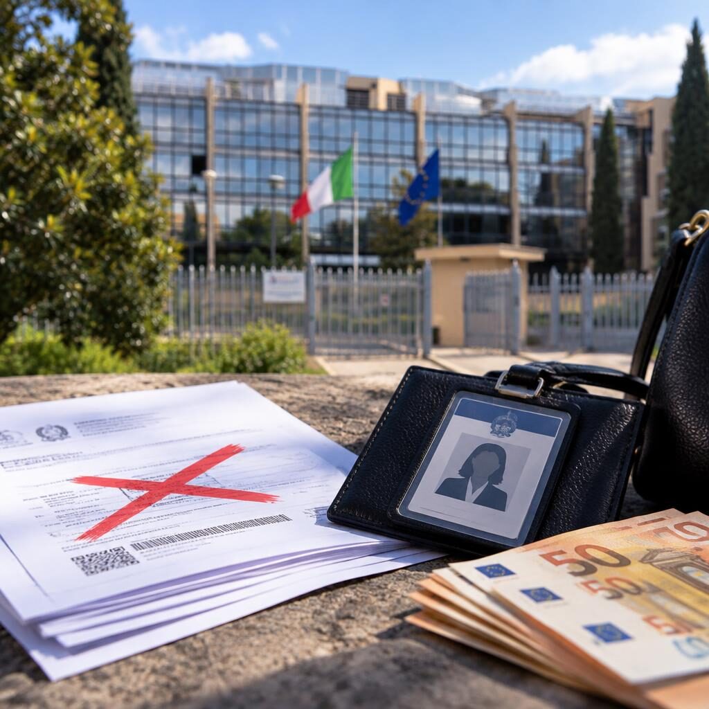 Cartelle esattoriali cancellate a pagamento: la truffa della falsa dirigente