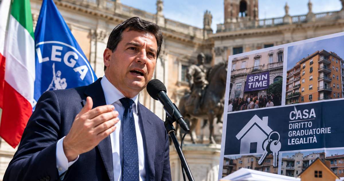 Casa, Politi (Lega): ‘Da Gualtieri uno schiaffo a chi rispetta le regole: mezzo milione per gli hotel agli ex occupanti e case popolari regalate’