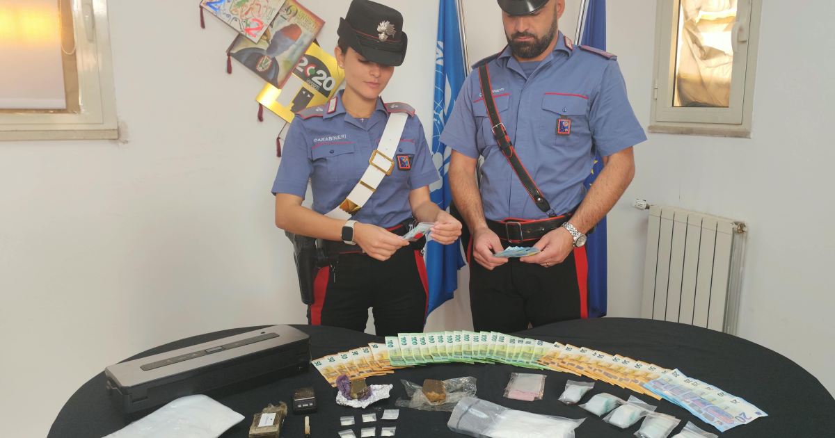 Formello, arrestato 31enne per detenzione di stupefacenti ai fini di spaccio