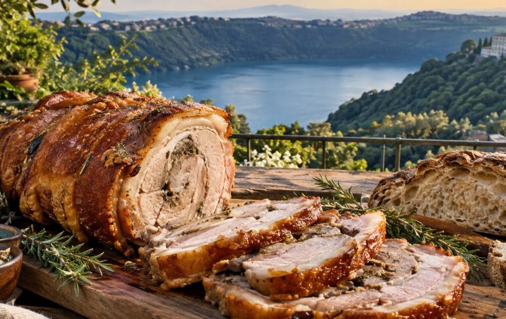 Castel Gandolfo e il lago Albano: la porchetta dei Castelli tra cratere e colline