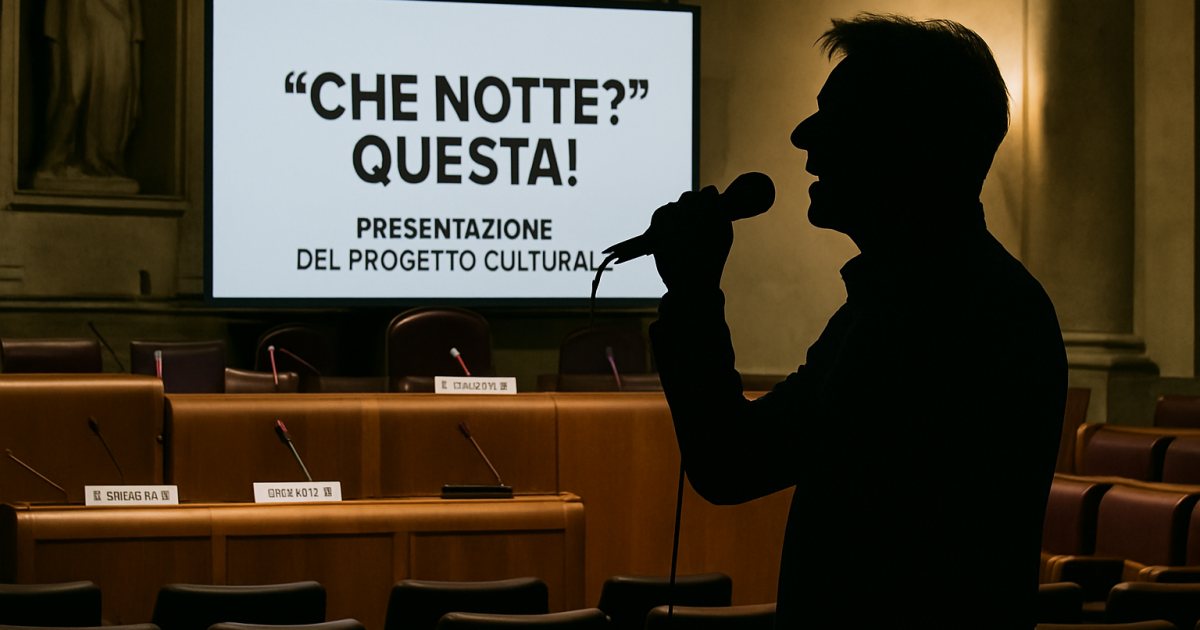 «Che notte? Questa!»: al Campidoglio la presentazione del progetto culturale di Claudio Baglioni