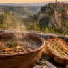Civita di Bagnoregio, la strada dei calanchi porta alle lenticchie di Onano