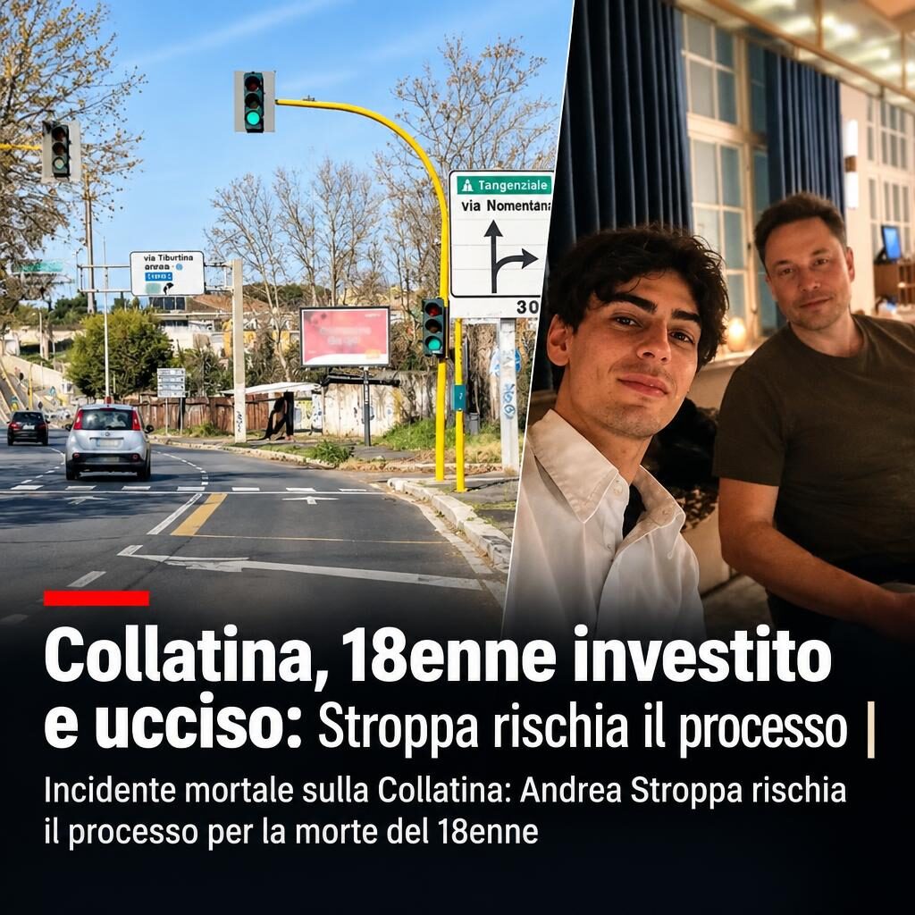 Collatina, 18enne investito e ucciso: Stroppa rischia il processo