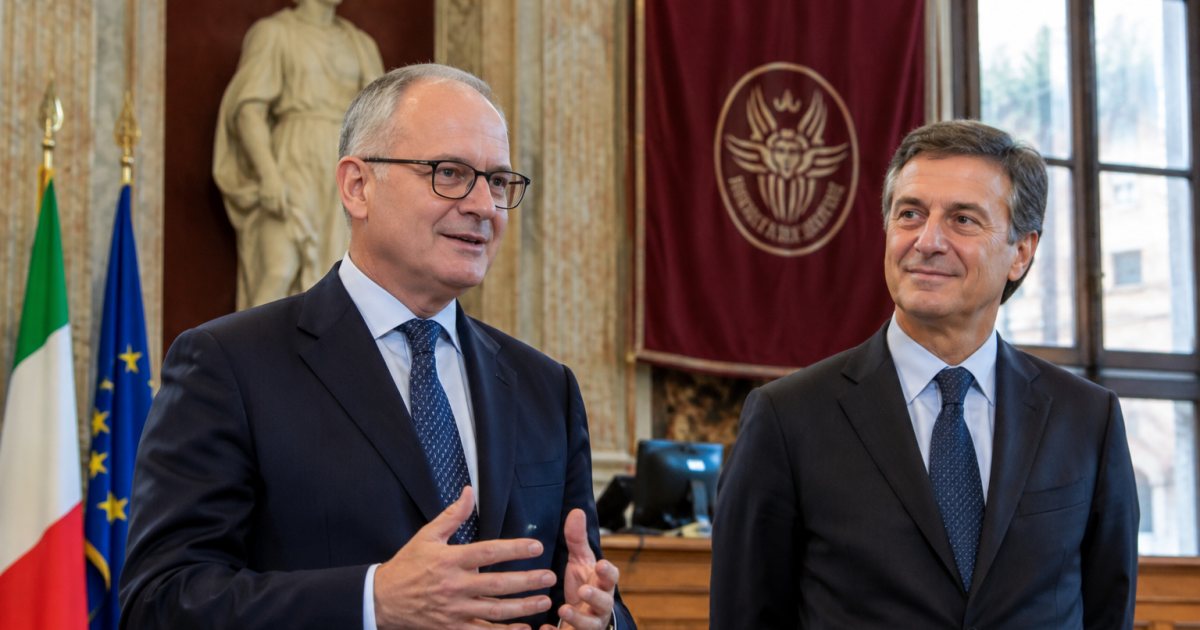 Congratulazioni ufficiali al nuovo rettore della Sapienza: Gualtieri annuncia l’avvio della collaborazione Roma Capitale–Ateneo