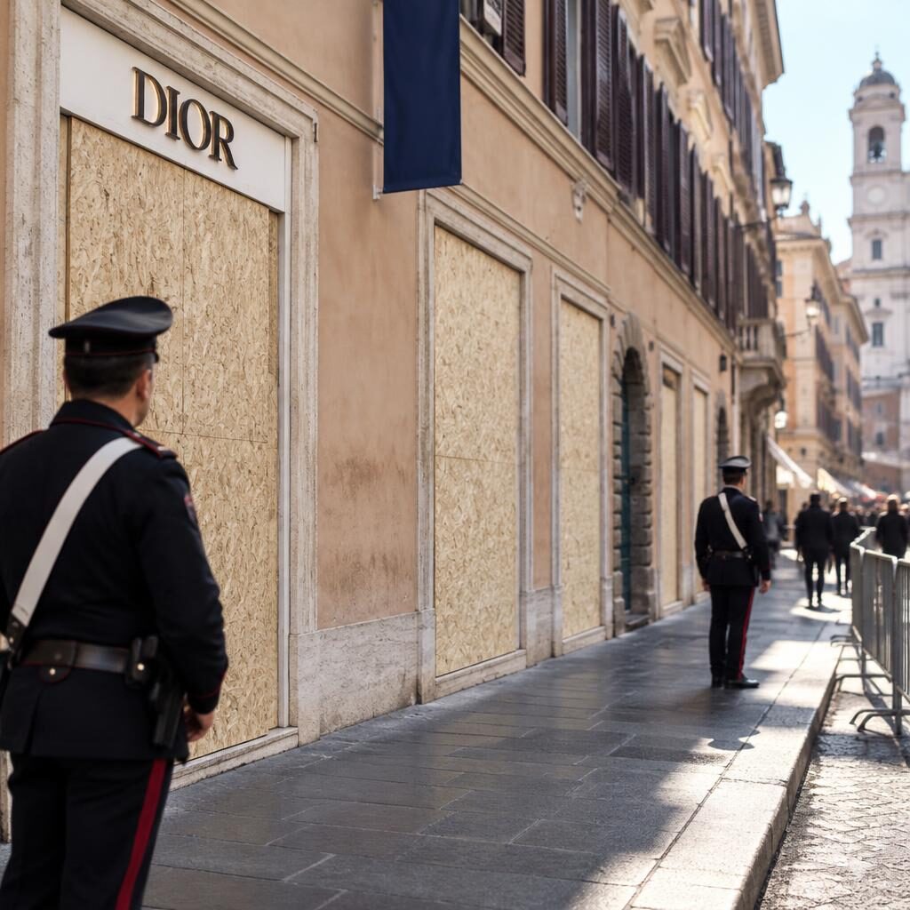 Corteo a Roma, via Condotti si blinda: negozi chiusi e incassi a rischio