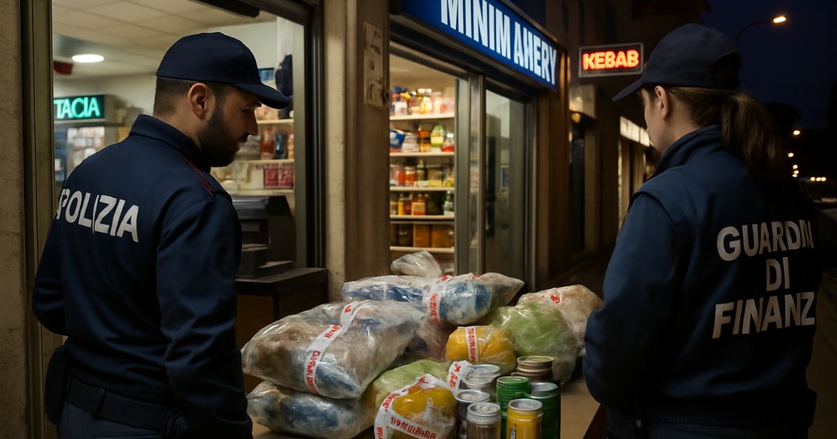 Don Bosco, controlli della Polizia su minimarket: sequestrati 14 kg di alimenti e sanzioni per oltre 14.000 euro (Video)