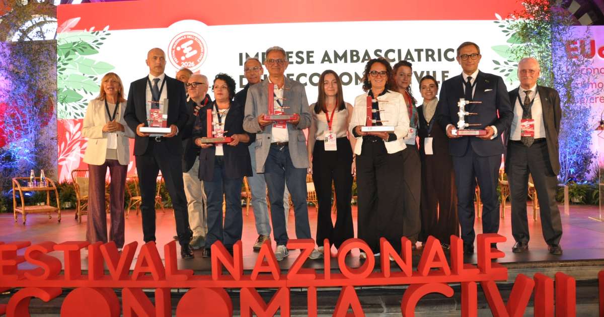 Festival Nazionale dell’Economia Civile a Firenze: premiate le cinque imprese Ambasciatrici 2026